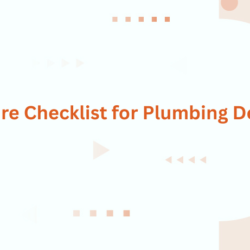 Fixture Checklist for Plumbing Design