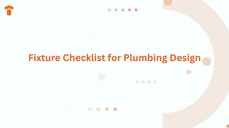 Fixture Checklist for Plumbing Design